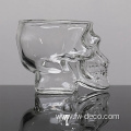 whiskey glass with skull